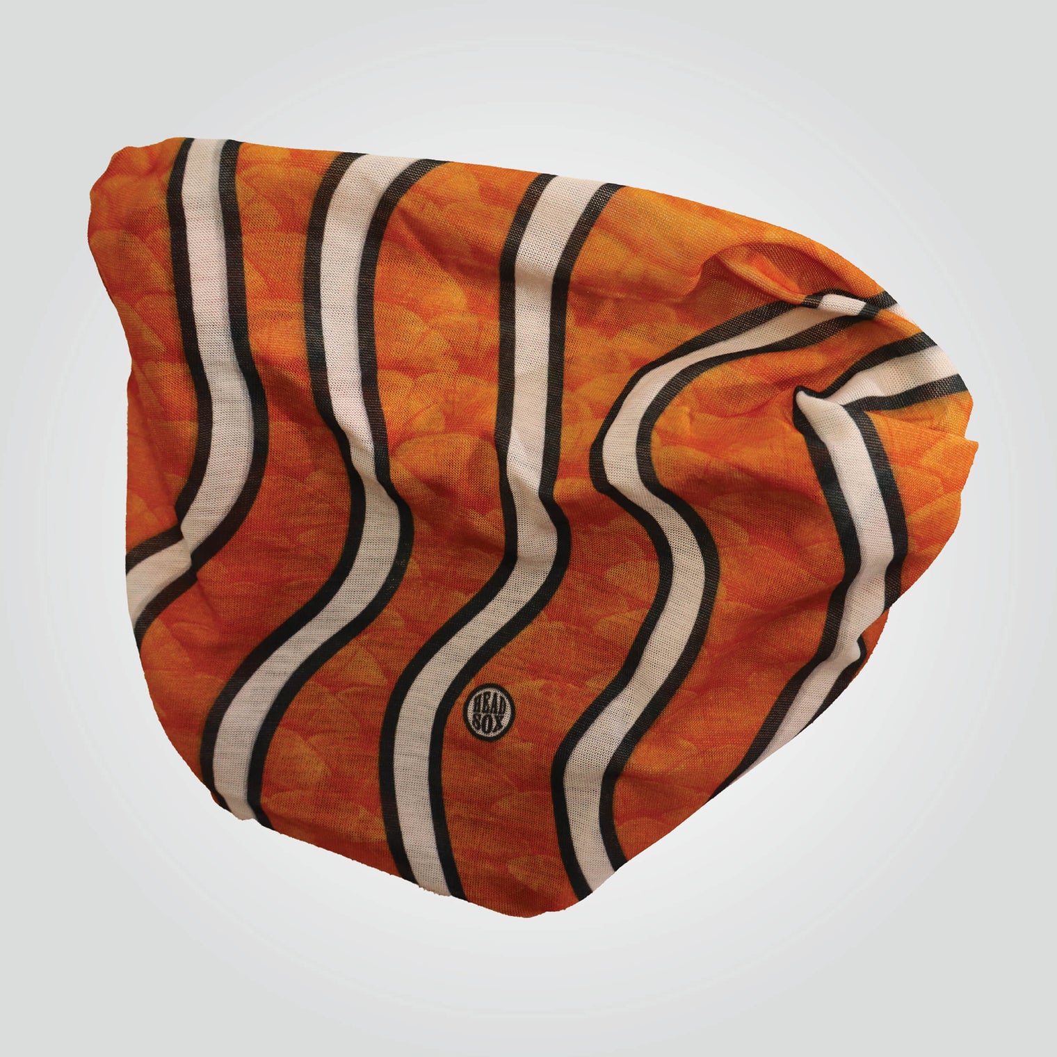 'Ocean Life' buff by Headsox in the multicoloured 'Clownfish’ design.