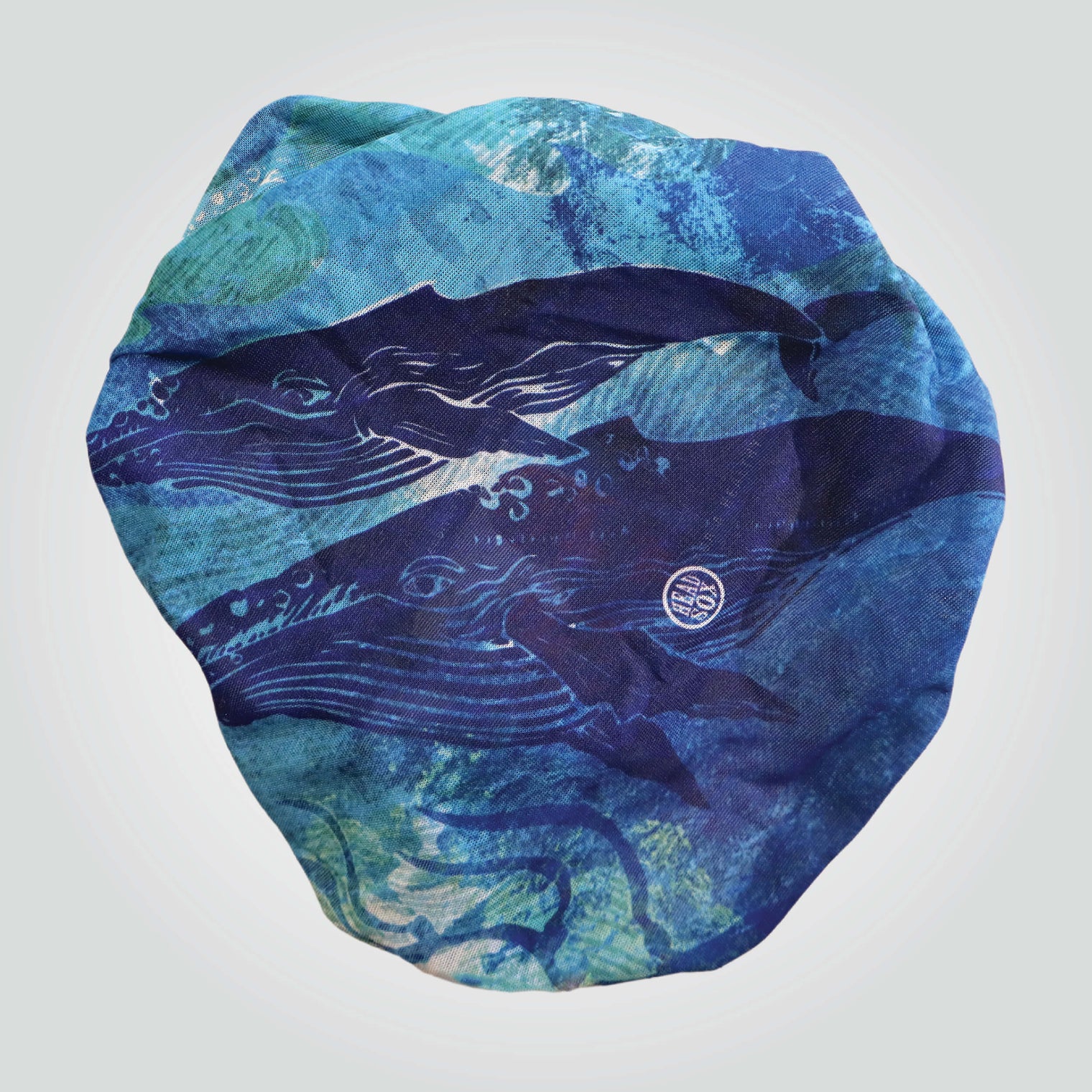 'Ocean Life' buff by Headsox in the multicoloured 'Whale Song’ design.