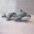 Bottlenose dolphin ‘Eco Mates’ recycled, plush toys (small and large pair).