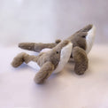 Humpback whale ‘Eco Mates’ recycled, plush toys (small and large pair).