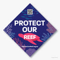 Fight for our Reef corflute sign with the campaign message: Protect our Reef.