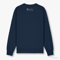Fragile Oceans navy, organic cotton sweatshirt with the Australian Marine Conservation logo on the back.