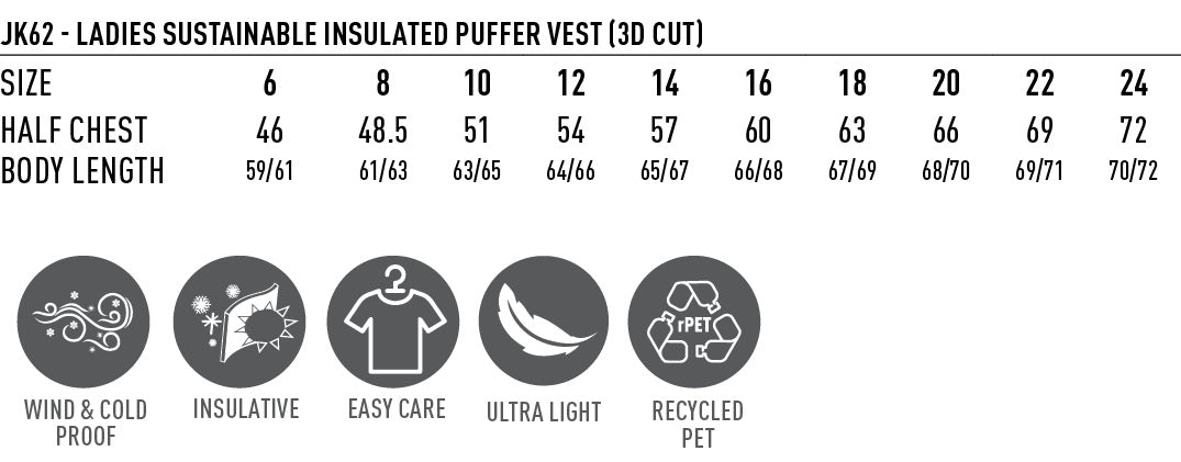 Women's puffer vest