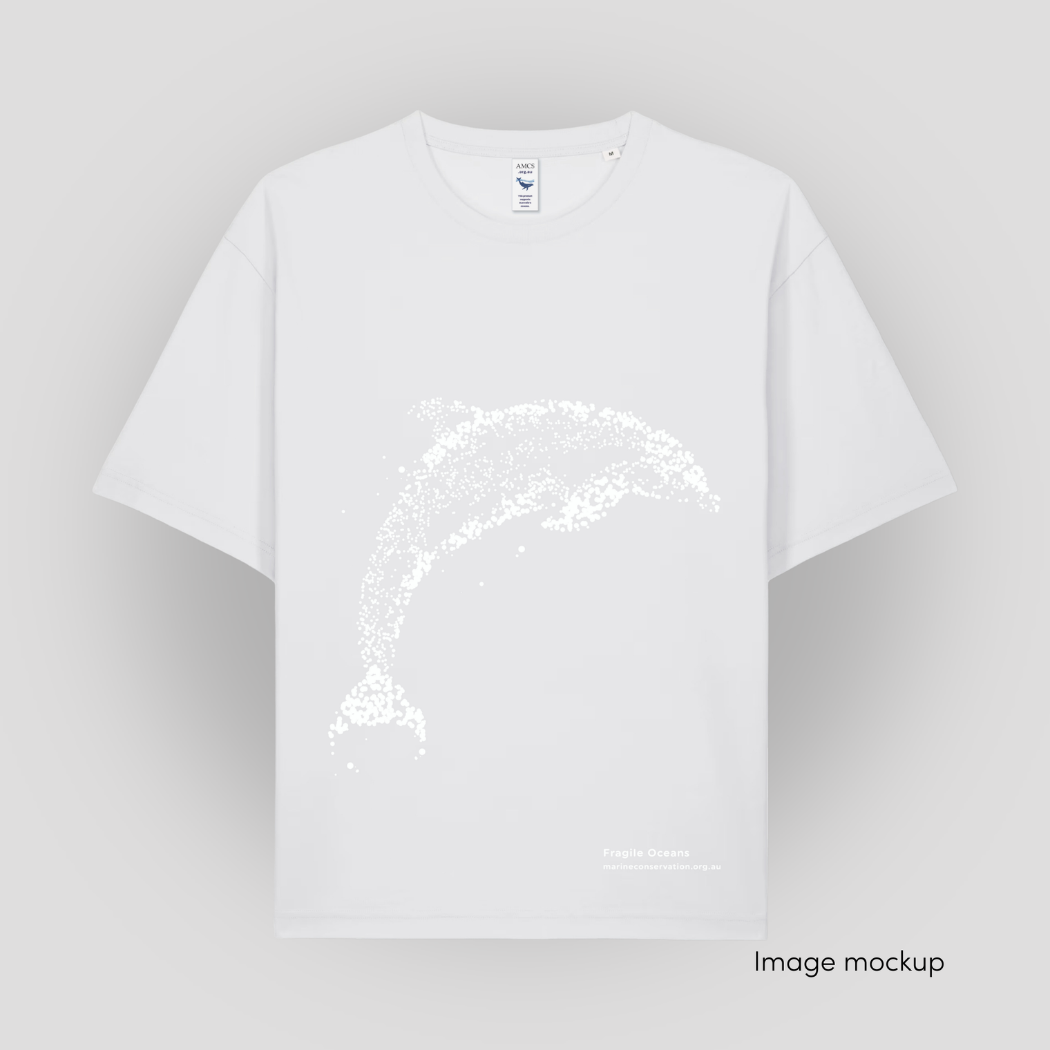 Fragile Oceans dolphin t-shirt