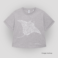 Fragile Oceans manta ray t-shirt
