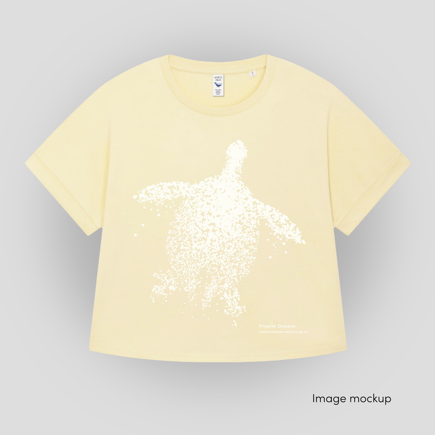 Fragile Oceans turtle t-shirt